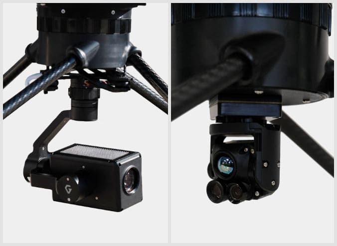 AIMS closeup on gimbal mount